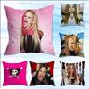 A-Avril Punk L-Lavigne Kissenbezug Für Sofa Dekor Auto Büro Zimmer Druck Kissenbezug Dekorationen und Schutz