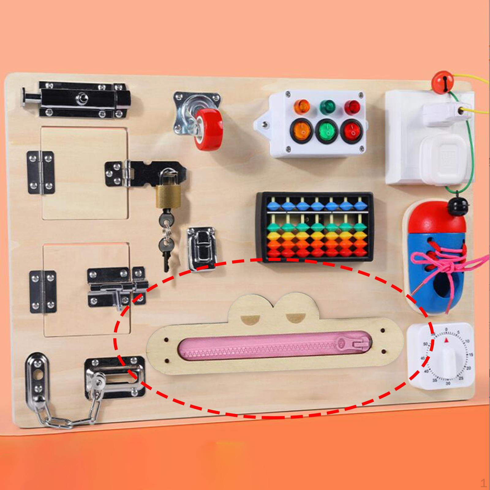 

Бизи-доска Аксессуары Игрушки для развития навыков Обучающие пособия Игрушки для раннего развития в подарок Frog Pink
