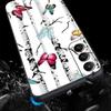 Butterfly Design Phone Case Cover for Samsung Galaxy S26 S25 S24 S23 S22 S20 S21 FE Ultra S25 Edge Plus 5G Soft TPU Shell Fundas