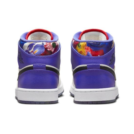 Air Jordan 1 Mid SE Valentines Day Flowers FD4330-101