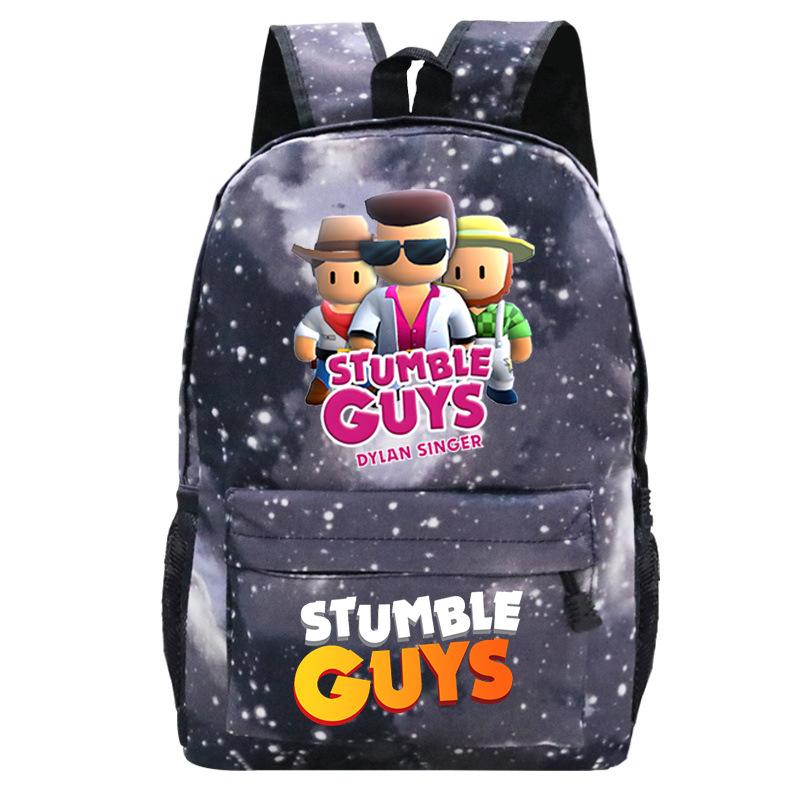 Children's backpack cute cartoon peripheral printing outdoor travel sports backpack large capacity student bag