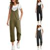 2024 Women's High Waist Corduroy Casual Pants - Solid Color, Loose Straight Leg