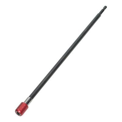 Mango Hexagonal 300mm Liberación Rápida Bloqueo Destornillador Barra de Extensión Herramienta Barra de Extensión Innovadora Medición