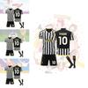 Stylish Juventus Home Jersey Kit With Socks 10 Design Polyester Fiber Fabric Multiple Sizes