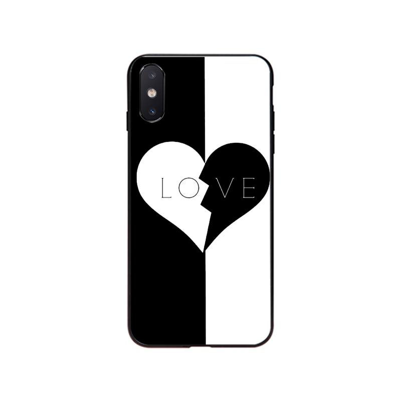 Sad Depression Black Word Heart Broken Phone Case for Iphone 14 13 12 11 Pro Max Case For iPhone XS MAX X XR SE2 8 7 Plus