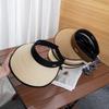 Summer Sun Protection Wide Brim Allweather Foldable Sun Hat For Outdoor Activities