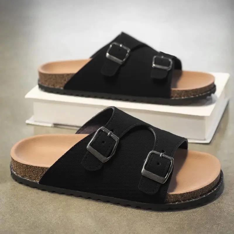 Fashion Male Slipper Beach Half Men's Shoe Mules Pvc Slides Cheap Shoes Liquidation Adult Clappers 2025 Trend Original Fun Elegant Y2k