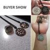 LIKGREAT Wicca Lilith Seal Night and Moon Necklace Men Women Demon Goddess Pendant Kabbalah Amulet Stainless Steel Jewelry