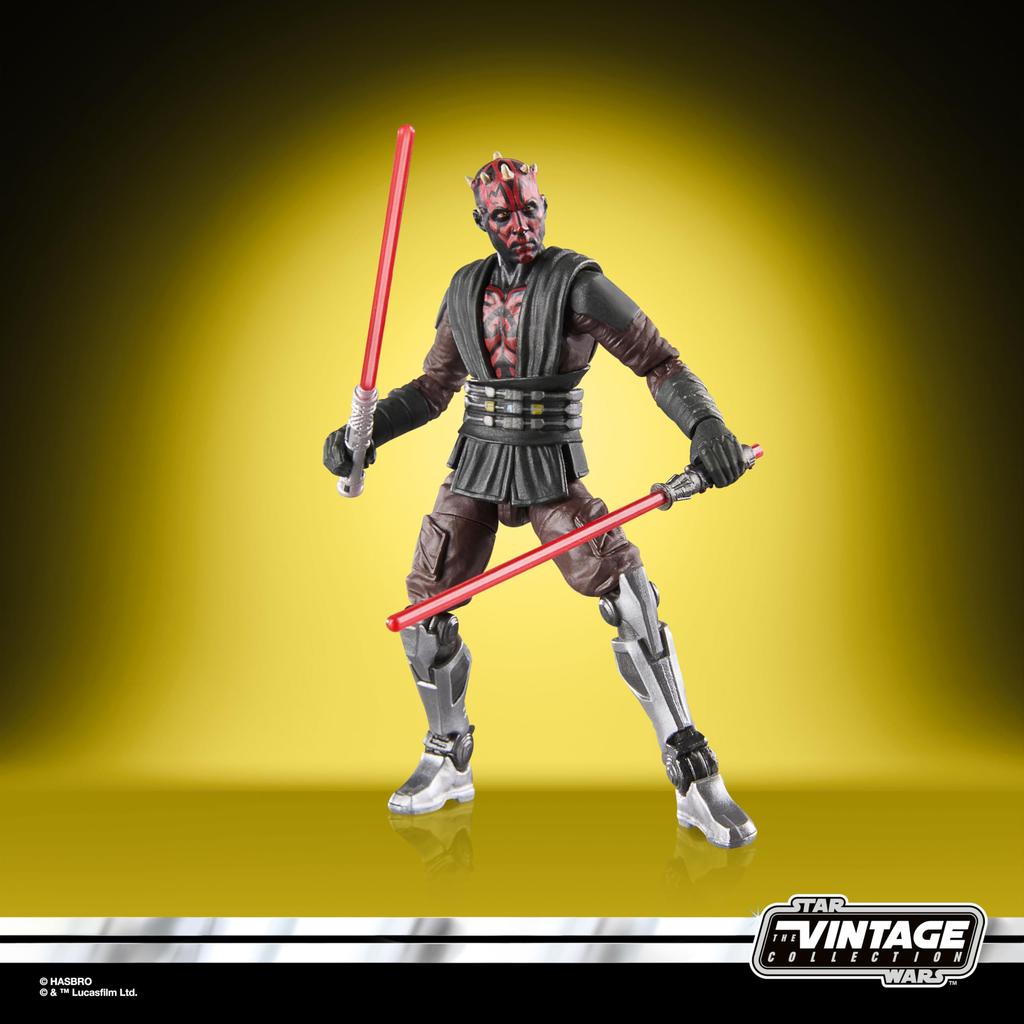 Hasbro Star Wars Vintage Collection Star Maul Shadow Lord Maul Premium Collectible Action Figure G2615 Authentic Wars 3.75-inch