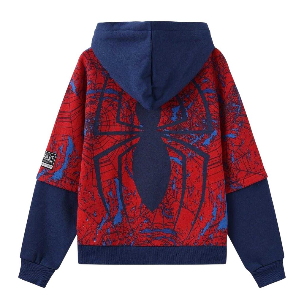 Everlast Kinder/Jungen Spider-Man Baumwoll-Kapuzenpullover
