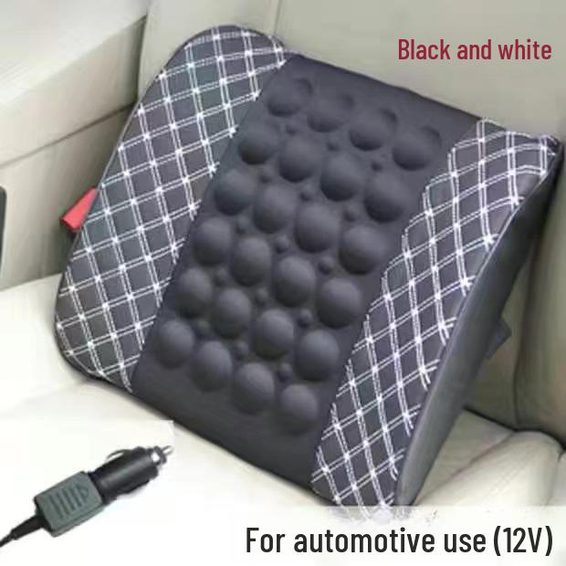 

Подушка для поясницы с электроприводом для автомобиля и дома с функцией массажа 35 x 34 x 10 cm