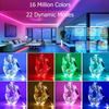 1-25M USB LED Strip Lights Remote Control Color Changing 5050 RGB Led Light Flexible Lamp Tape for TV Backlight Home Room Decor
