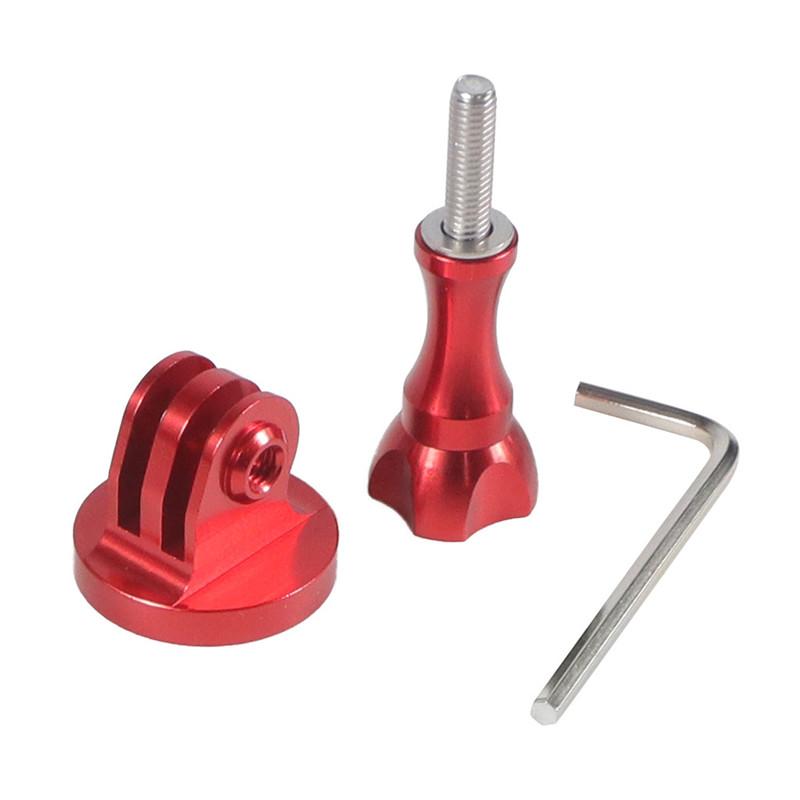 

1x Адаптер крепления штатива для GoPro, адаптер с резьбой 1/4, сплав алюминия с ЧПУ для Go Pro Hero 12 11 10 9 8 7, аксессуар для экшн-камеры