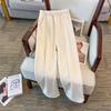 Extra Large Plus-Size Women's Winter High Waist Velvet Pants, Loose Fit, Size 300 Jin (up to 200 Jin available)