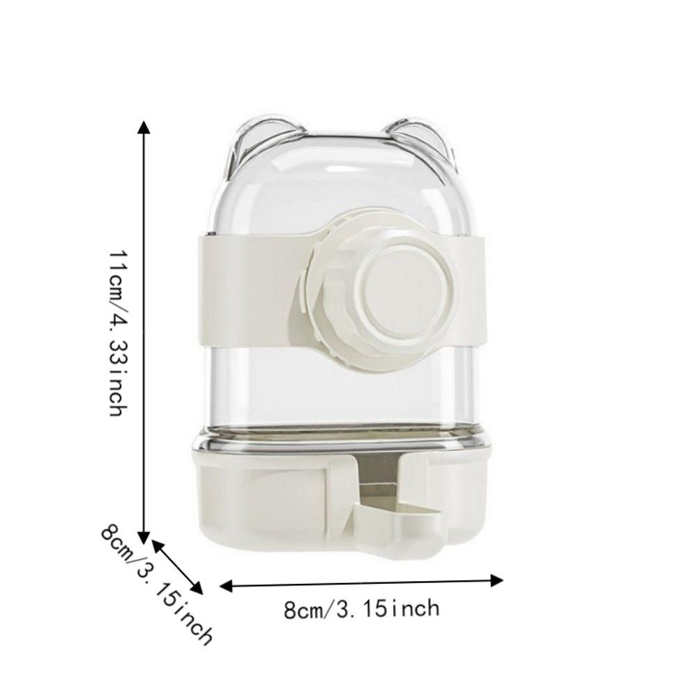 Hanging 2 In 1 Bird Water Dispenser Large Capacity Bird Cage Feeder Bird Food Container Parakeets