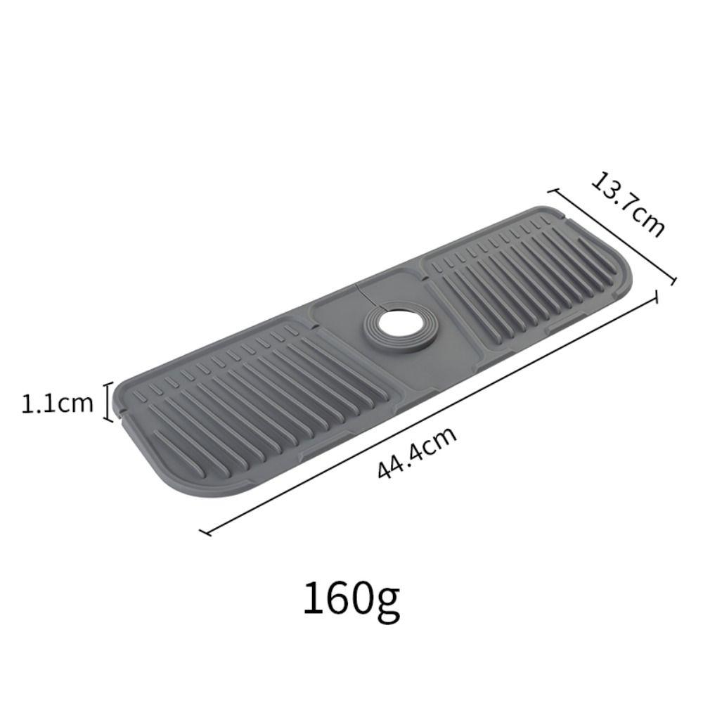 Faucet accessories Water Catcher Mat Silicone Sink Splash Pad Durable Faucet Mat  Kitchen Bathroom