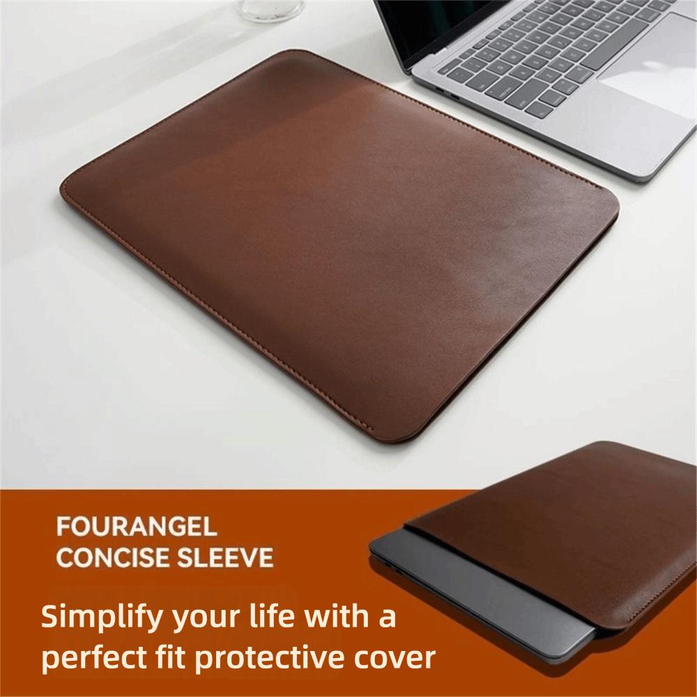 13 14 15 Zoll Laptop-Hülle Tragetasche PU-Leder Wasser- und Spritzwassergeschützt Notebook-Hülle für Lenovo Dell Laptop