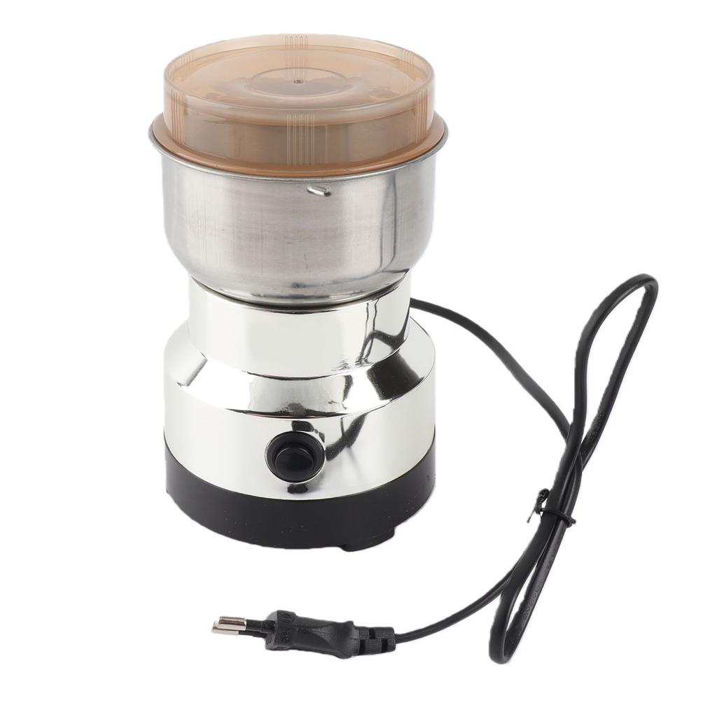 Electric Coffee Grinder Multifunctional Coffee Bean Grinder Stainless Steel Lightweight Design for Beans Cereals Nuts