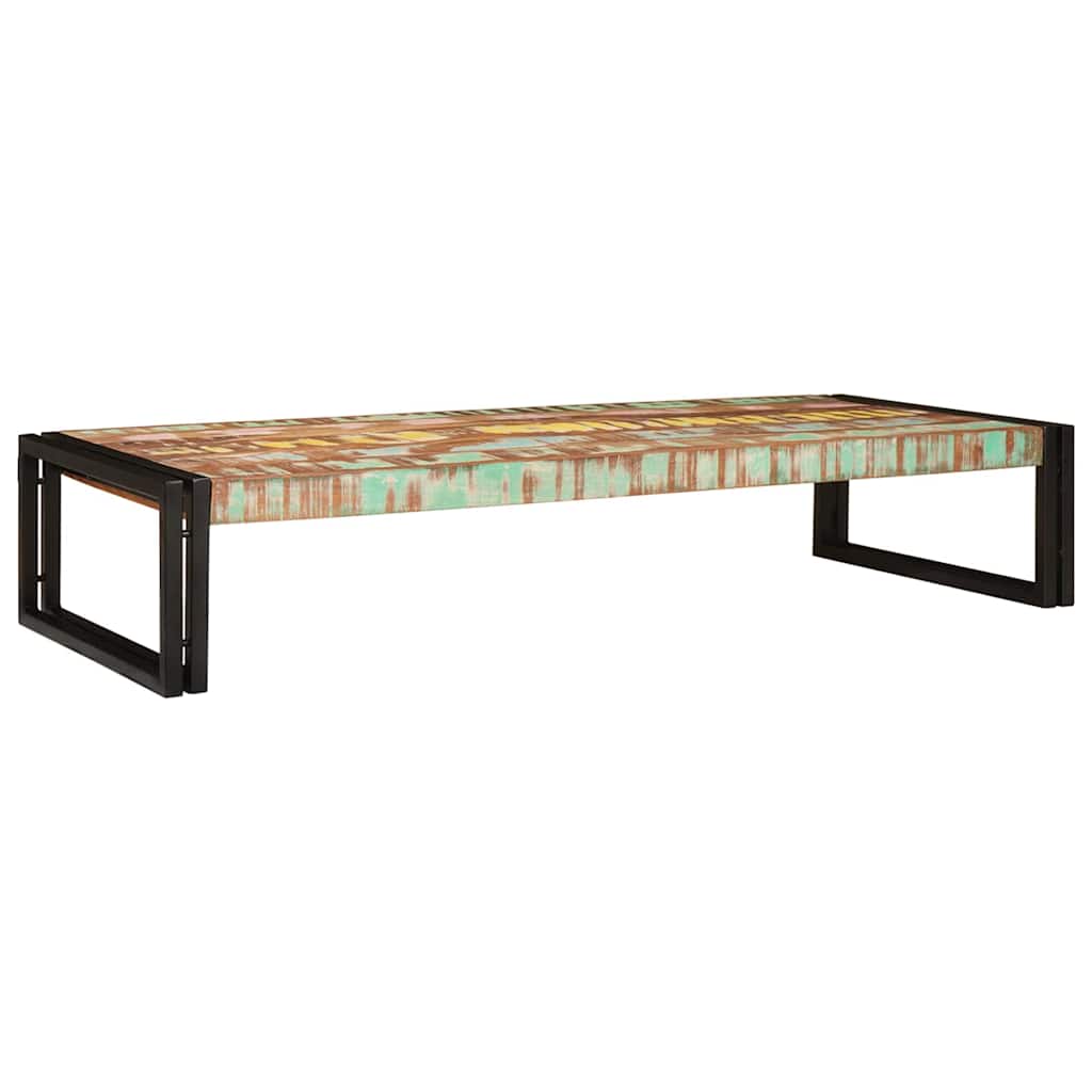 Bathroom Shelf for Multicolor 120 x 50 x 23 cm Solid Reclaimed Wood