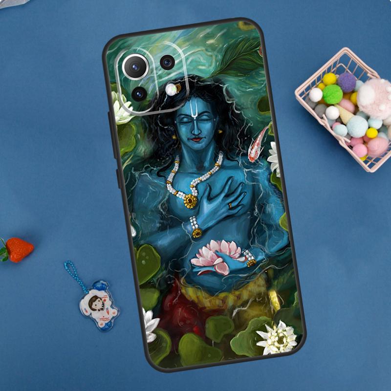 Indian God Lord Krishna Case For Xiaomi 15 Ultra 13 14 11T 12T 13T 14T Pro POCO X7 Pro F5 F6 M6 X3 X5 X6 Pro Coque