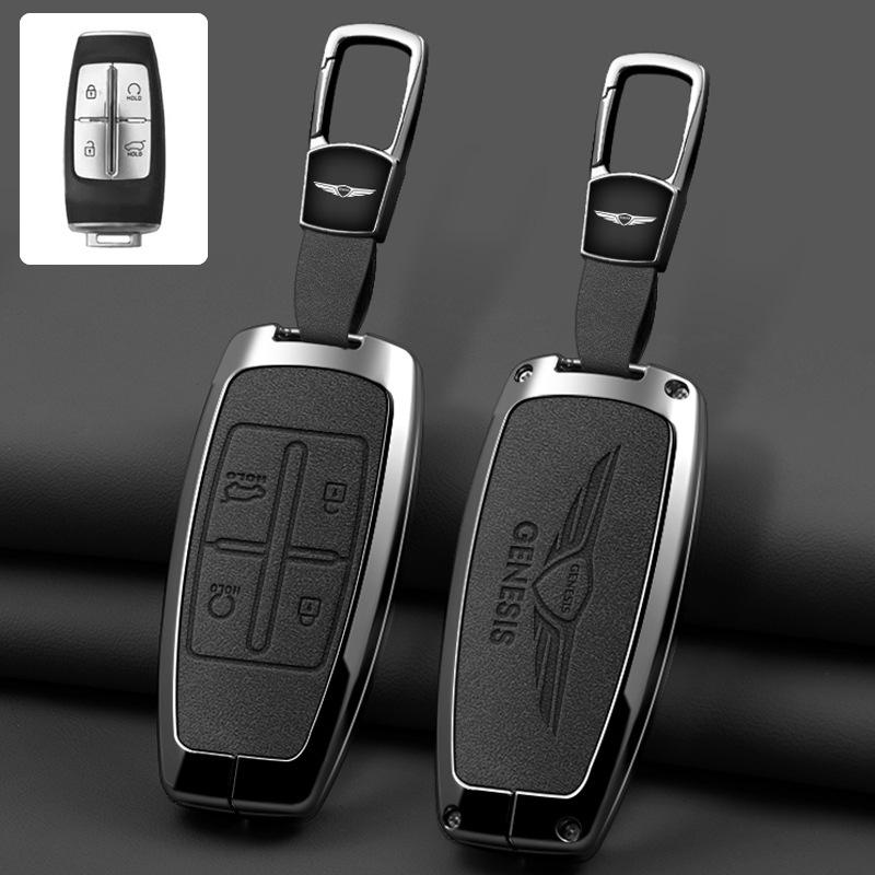 Genesis G80/G70/GV80/GV70 Autoschlüssel Metallabdeckung - Unisex Design