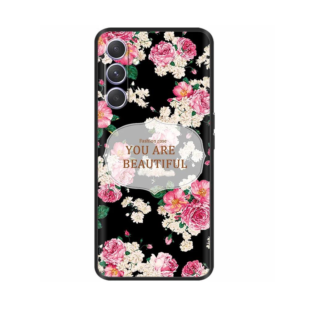 Painted Cover For Samsung Galaxy M54 Case Shockproof Shell Soft Silicone Phone Case For Samsung Galaxy M54 5G GalaxyM54 Cases