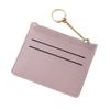 Thin Leather Coin Purse Solid Color Leather Short Wallets Vintage ID Credit Card Holder  Daily