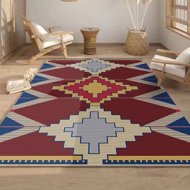 Etnický Severský Retro Bohémský Koberec Obývací Pokoj Konferenční Stolek Pohovka Ložnice Noční Stolek Domácí Koberec
