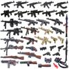 Військові Солдати Фігурка Зброя Конструктор Пістолет Poposha MP40 Гвинтівка AK74 Ракетниця Куля Вогнемет Іграшки Подарунок T051