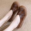Lässige neue Damen-Einzelschuhe mit flacher Sohle für Frühling und Herbst, weichsohlige Doudou-Schuhe, bequeme, flache Freizeitschuhe für Damen