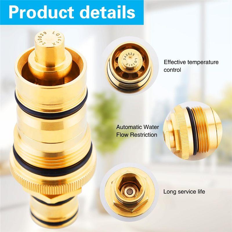 A96K-Thermostatic Shower Valve Cartridge Thermostatic Shower Cartridge Replacement Thermostatic Shower Cartridge