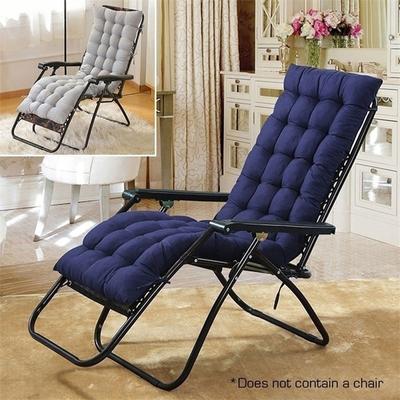 48 x 120 cm lange Stuhl-Couch-Sitzkissen-Pads, Liegestuhl-Kissen, Garten-Liege-Matte