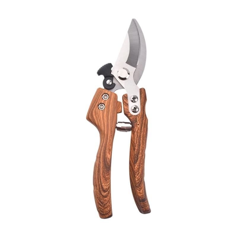 Stainless Steel Gardening Scissor Grafting Tool Fruit Tree Pruning Shear Pruners Garden Shear Secateurs Tool