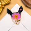 Reusable Animal Shape Silicone Crafting Mold For DIY Jewelry Pendant Keyring Badge Pin Crafts And Baking Projects