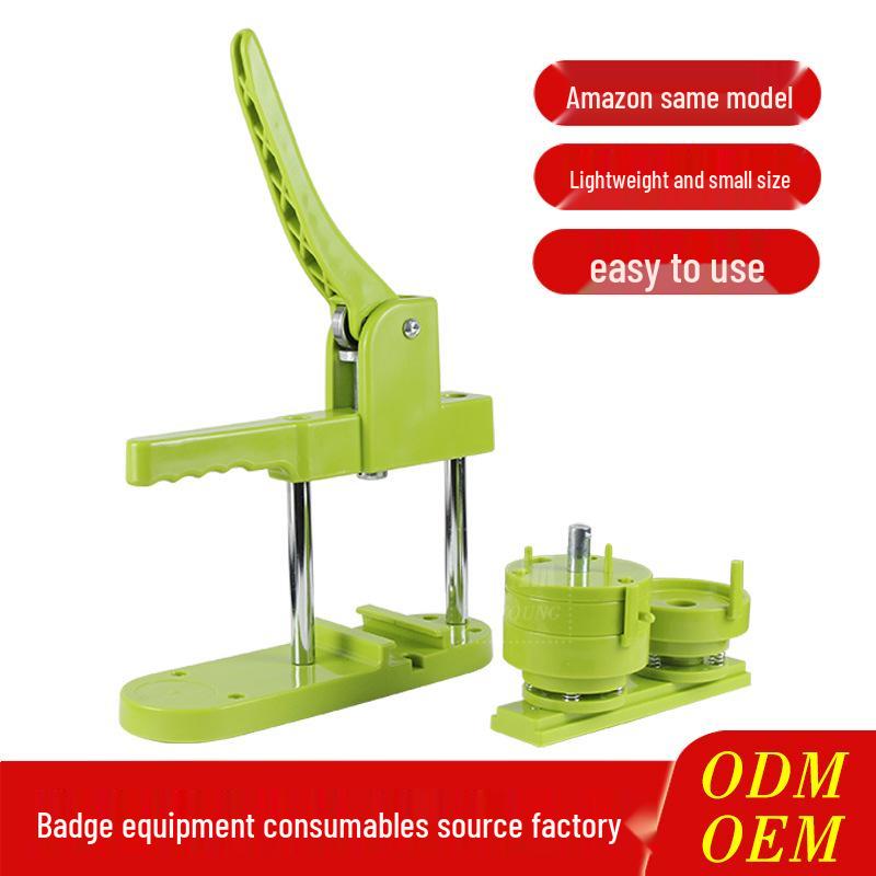 DIY Badge and Medal Maker with Interchangeable Molds