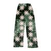 Women Autumn Winter Pants Full Length Long Trousers  Printed Pants