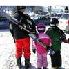 New Skiing Pole Shoulder Hand Carrier Lash Handle Straps Adjustable Buck Hook Loop Protecting Black Nylon Ski Handle Strap Bag
