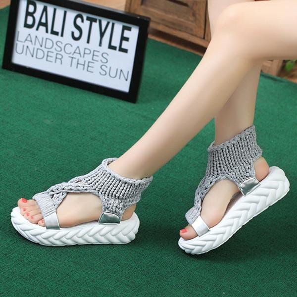 Sandals Women Shoes Sandals Platform Slippers Gladiator Bottom Shoes Women