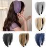 Organza Yarn Hair Hoop Wide Headband Fashion Hair Accessories  for Women Girls