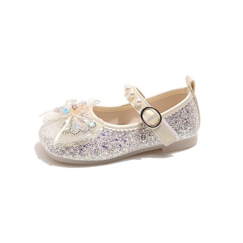 

Girls Shoes, Fashionable Leather Shoes, Dance Shoes 33 бежевий