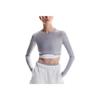 On Running Short Fashionable Comfortable Breathable Long Sleeve Fitness Top Women tops 1WF10220174