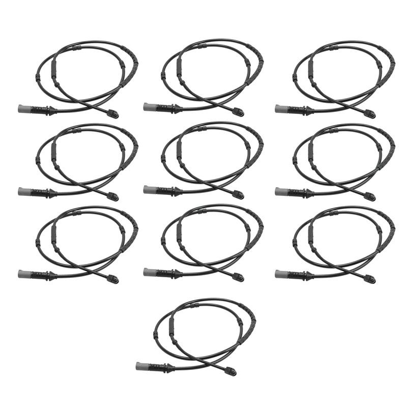 AM-10Pcs 34356792292 Brake Pad Wear Sensor For -BMW F20 F30 228I 320I 328I 328D 335I Brake Pad Alarm Line Replacement