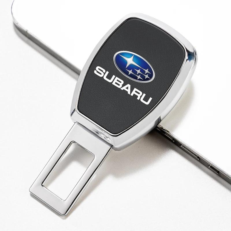 Auto Seatbelt Buckle Extender Safety Belt Extension Clip Car Interior Accessories Fit Subaru Forester XV Outback WRX Legacy