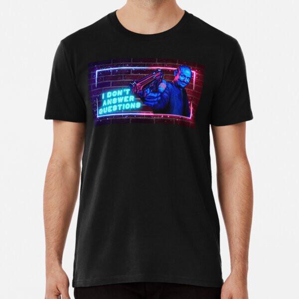 Mr Inbetween - I Don't Answer Questions Prem S To 5XL Made In the AU/USA T-Shirt