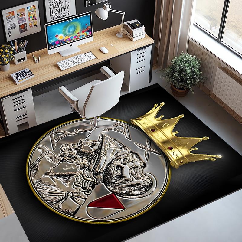 Ajax Pattern Rug, Indoor/Outdoor Mat, for Picnic, Gameroom, Bedroom, Office, Living Room, Home Decor Carpet, Birthday Gift