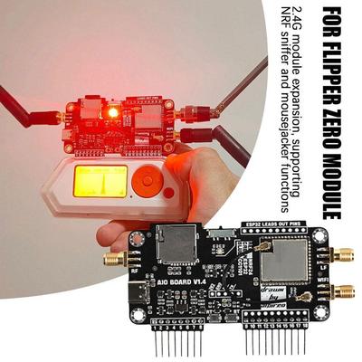 All-in-one Expansion Board 2.4G Module Expansion NRF ESP32 High CC1101 Mousejacker Expansion Mo N7E5