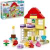 LEGO DUPLO Свинка Пеппа Будинок Пеппи Будівельний набір для дітей від 1,5 до 4 років Освітній ігровий набір 10433