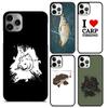 Carp Fishing Phone Case Cover For iPhone 17 Air 16 15 14 Plus 11 12 13 Pro Max Coque Shell Fundas