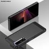 М'який силіконовий чохол з вуглеволокна для Sony Xperia 10 5 II III IV V VI Матова текстура Задня кришка Ударостійкий корпус Чохол Funda