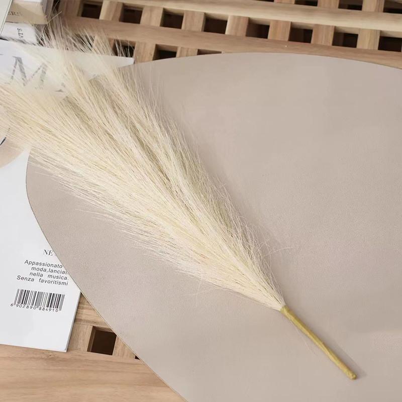 5Pcs 45cm Artificial Pampas Grass Bouquet Holiday Wedding Party Home Decoration Plant Simulation DIY Fake Flower Reed Boho